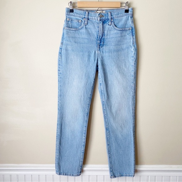 Madewell | Perfect Vintage Jeans High Rise Light Wash Size 26 - Picture 2 of 9